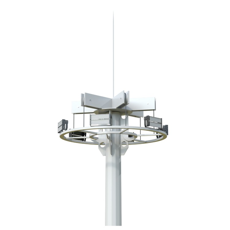 60ft 65ft 70ft 80ft tinggi tiang tiang